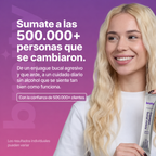 Enjuague bucal violeta